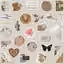 Mixed Vintage Stickers - 50 PCS Retro Stickers for Scrapbooks, Laptops, Guitars, Phones, Pads, Skateboards, Bicycles, Motorcycles, Helmets 2 x 3 x 1 cms