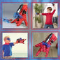 Spider Web Shooters Toy for Kids – Hero Launcher Wrist Toy Set | Fun & Educational | Sticky Wall Soft Bomb for Cosplay & Interactive Play | Birthday Gift (Pack of 1, Red)