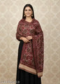 Artistic Wool Shawl with Sunflower Design | Gender-Neutral | 40 x 80