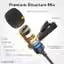 Clip Collar Mic Condenser With Pouch For Shooting Videos, Interviews, Lectures, News, Travel Videos Mike for Mobile (With Pouch)