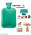 Hot Water Bag For Pain Relief Backpain Stomachpain Periods Cramps Rubber Hot Bag for Full Body Massage For Men And Women 2 L Hot Water Bag (MULTICOLOUR)PACK-01