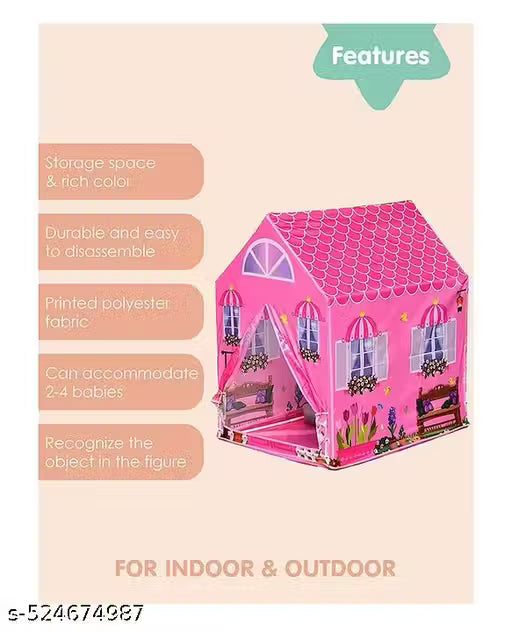 OUTDOOR PLAY TENT 2 TO 10 YEARS