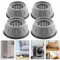 Plastic Non Slip Support And Anti-Vibration Pads With Suction Cup For Multipurpose (Pack Of 4)