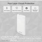 Lithium-Polymer, 2 USB Output, 12W Powerr Bank, 10000mAh Type-C and Micro USB Input Ports