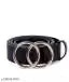 STYLISH BLACK WOMEN BELT(PACK OF 1)