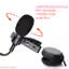 Clip Collar Mic Condenser With Pouch For Shooting Videos, Interviews, Lectures, News, Travel Videos Mike for Mobile (With Pouch)
