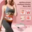 Period Cramp Relief Massager & Heating Pad for Period Cramps Portable Cordless Periods Cramps Relief Machine 3-Temp. & 3-Massage Mode Fast Heating Menstrual Period Pain Relief Device for Women.